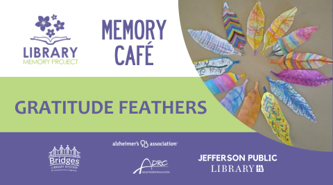 Memory Cafe Gratitude Feathers