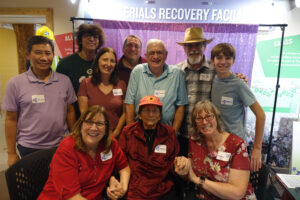 A group shot of the participants at a party-like event.